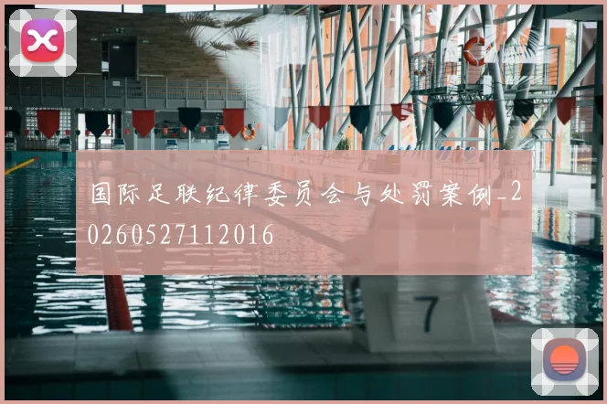 国际足联纪律委员会与处罚案例_20260527112016